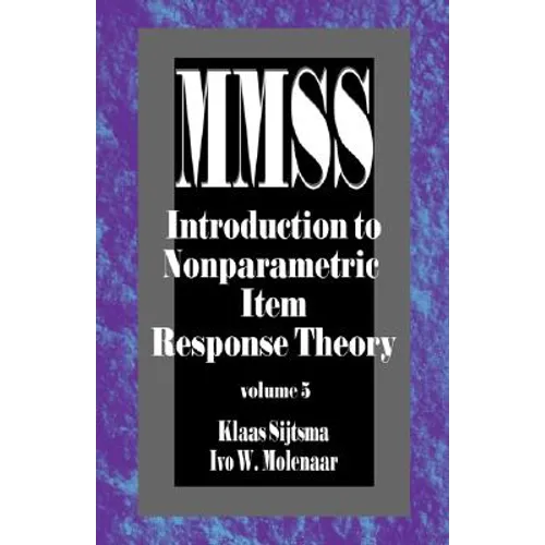 Introduction to Nonparametric Item Response Theory