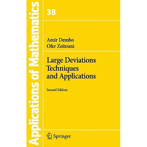 Large Deviations Techniques and Applications