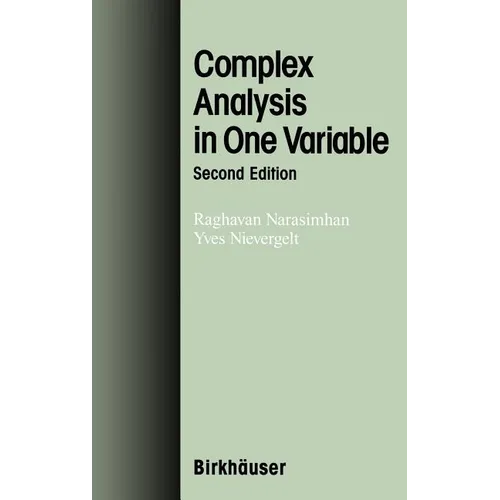 Complex Analysis in One Variable