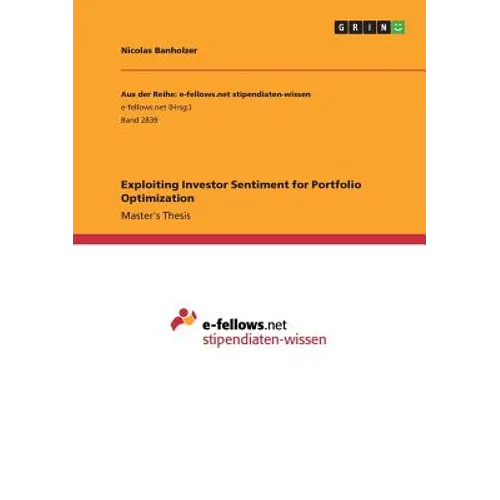 Exploiting Investor Sentiment for Portfolio Optimization