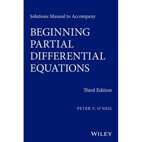 Solutions Manual to Accompany Beginning Partial Differential Equations