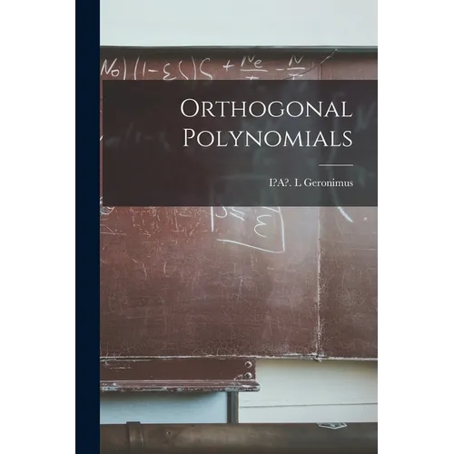 Orthogonal Polynomials