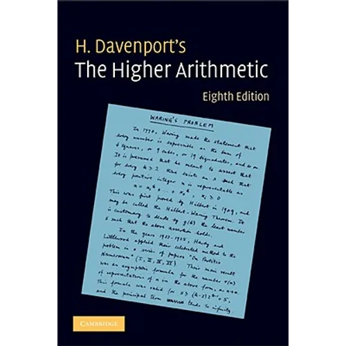 The Higher Arithmetic