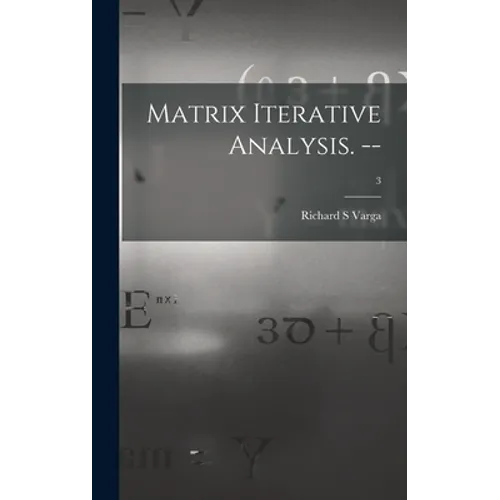Matrix Iterative Analysis. --; 3