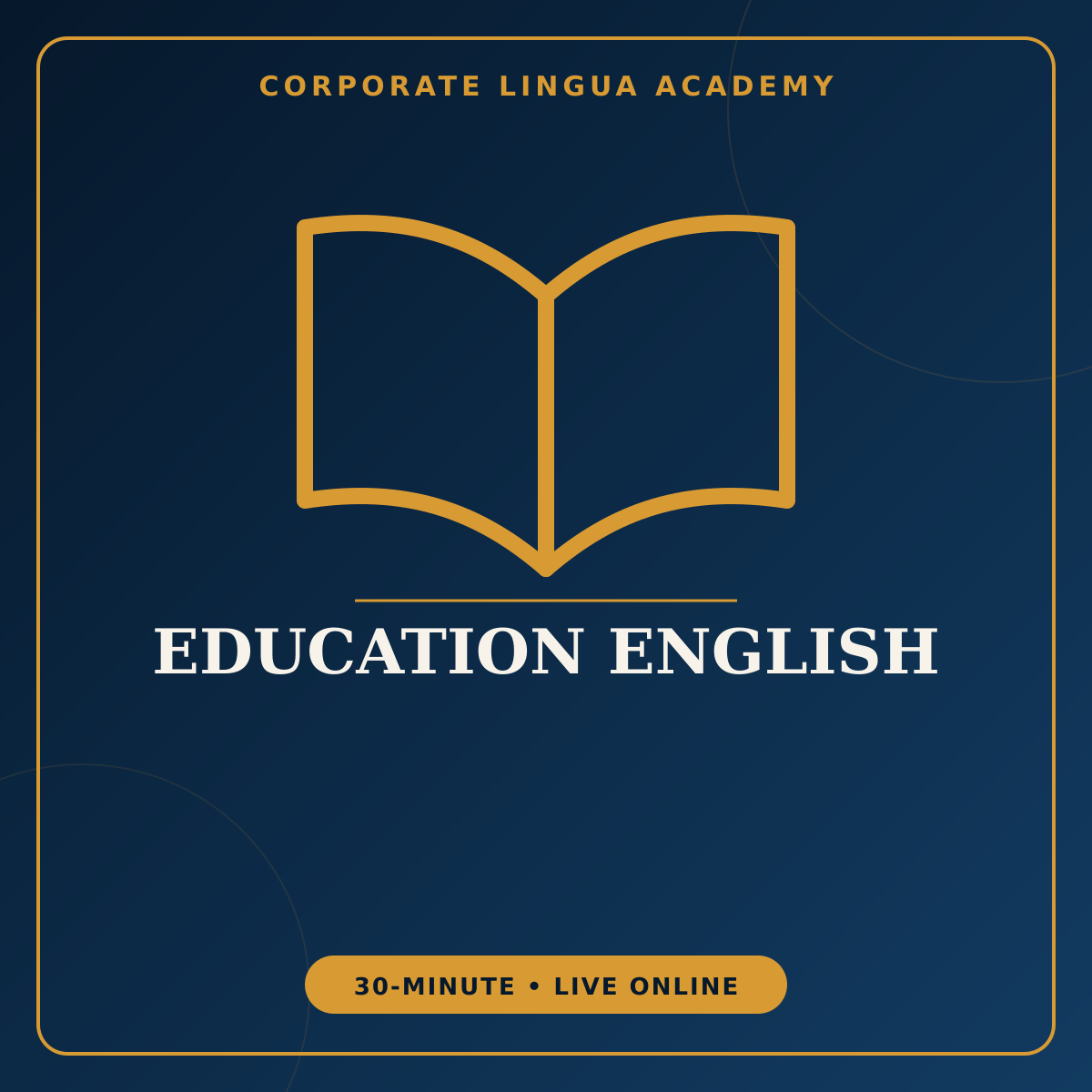 English for School Administrators – private 30-minute online English session
