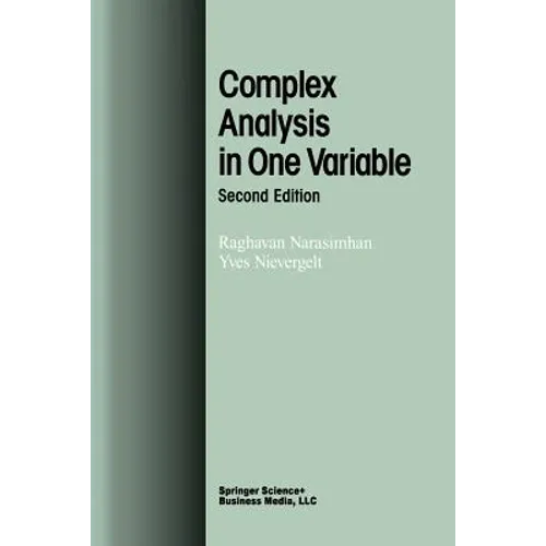 Complex Analysis in One Variable