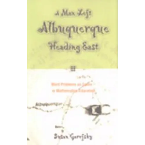 A Man Left Albuquerque Heading East: Word Problems as Genre in Mathematics Education