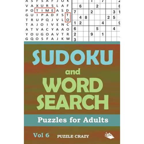 Sudoku and Word Search Puzzles for Adults Vol 6