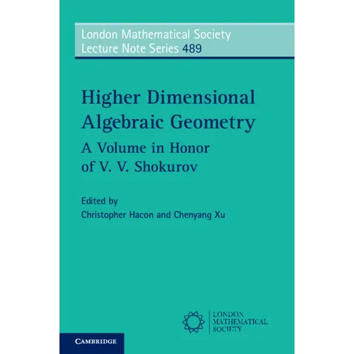 Higher Dimensional Algebraic Geometry