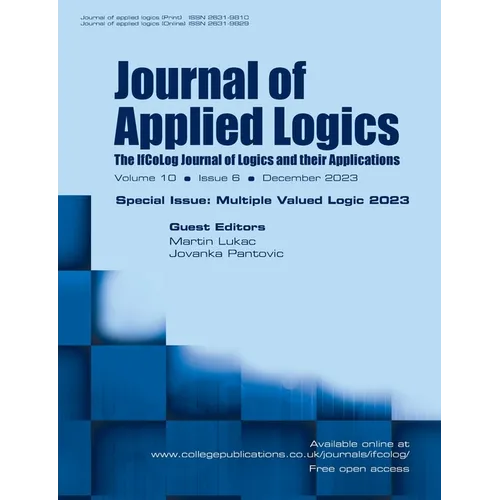 Journal of Applied Logics, Volume 10, Number 6, December 2023. Special Issue: Multiple Valued Logics 2024
