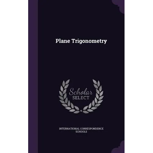 Plane Trigonometry