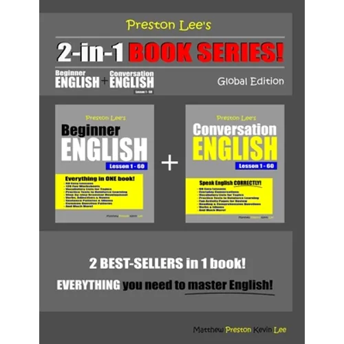 Preston Lee's 2-in-1 Book Series! Beginner English & Conversation English Lesson 1 - 60 Global Edition