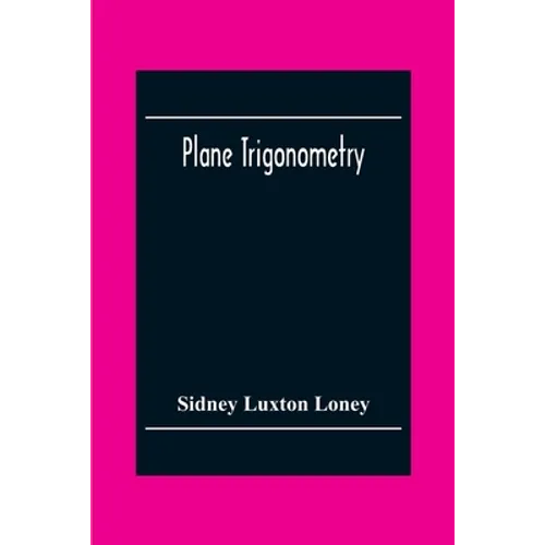Plane Trigonometry