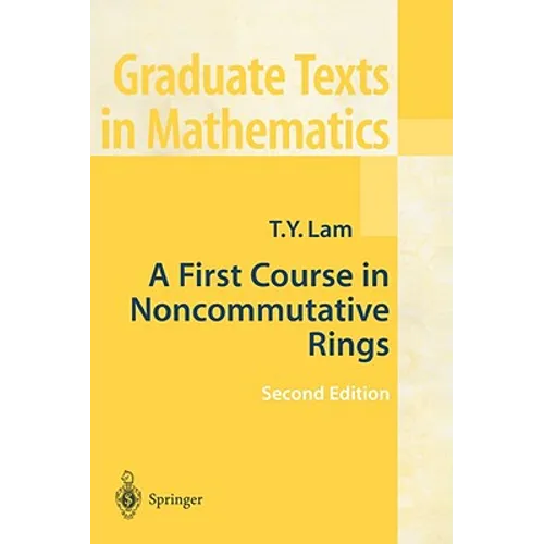 A First Course in Noncommutative Rings