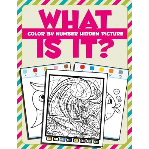 What Is It?: Color By Number Hidden Picture