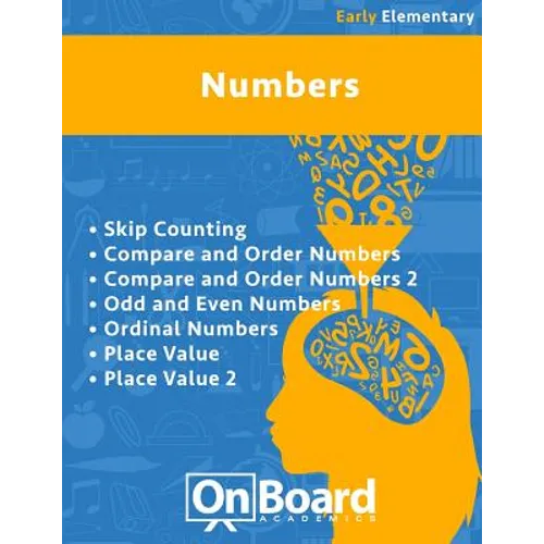Numbers (early elementary): Skip Counting, Compare and Order Numbers 1 & 2, Odd and Even Numbers, Ordinal Numbers, Place Value 1& 2