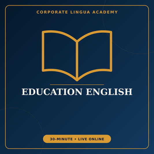 English for Teachers – private 30-minute online English session