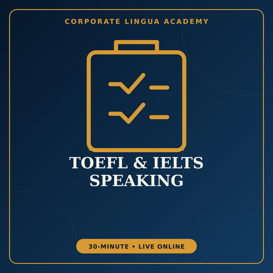 IELTS Speaking Practice – private 30-minute online English session