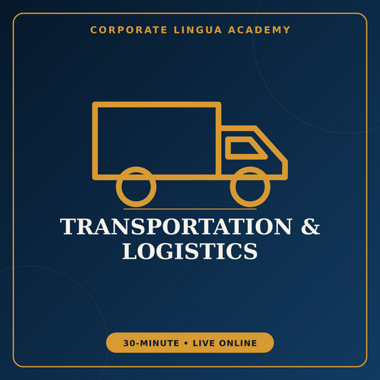 English for Fleet Managers – private 30-minute online English session