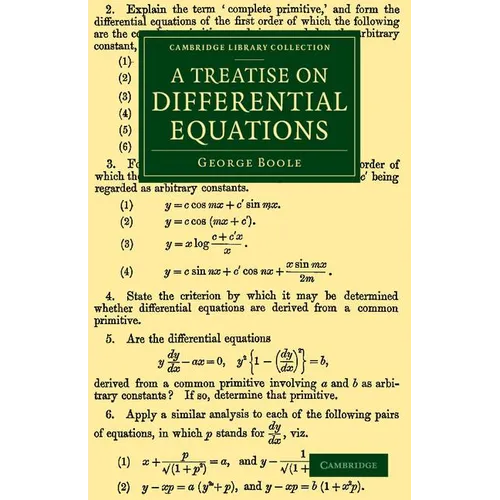 A Treatise on Differential Equations