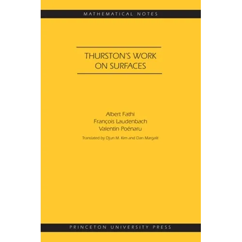Thurston's Work on Surfaces (Mn-48)