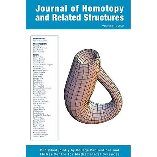 Journal of Homotopy and Related Structures 4(1)