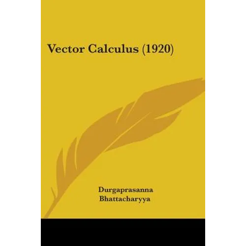 Vector Calculus (1920)
