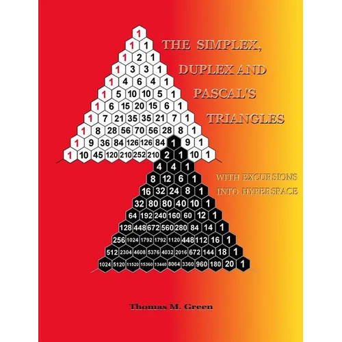 The Simplex, Duplex and Pascal's Triangles: Relatives of Pascal's Triangle, with Excursions Into Hyperspace