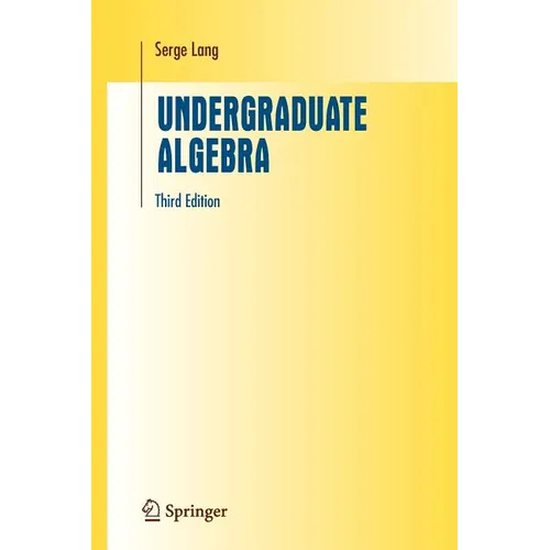 Undergraduate Algebra