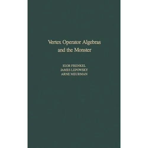 Vertex Operator Algebras and the Monster